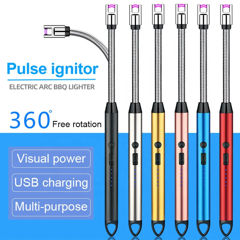 Electric USB Rechargeable Plasma Arc Lighter