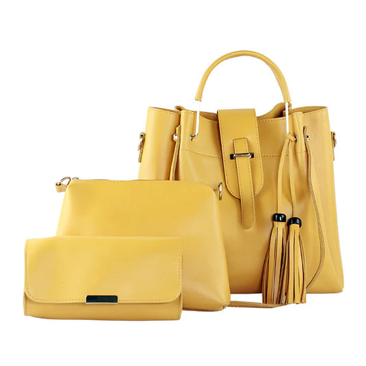 Special Collection of Stylish Ladies Handbags with Long Shoulder with Ultimate Ladies Handbags Set 3 Piece Ladies Handbag