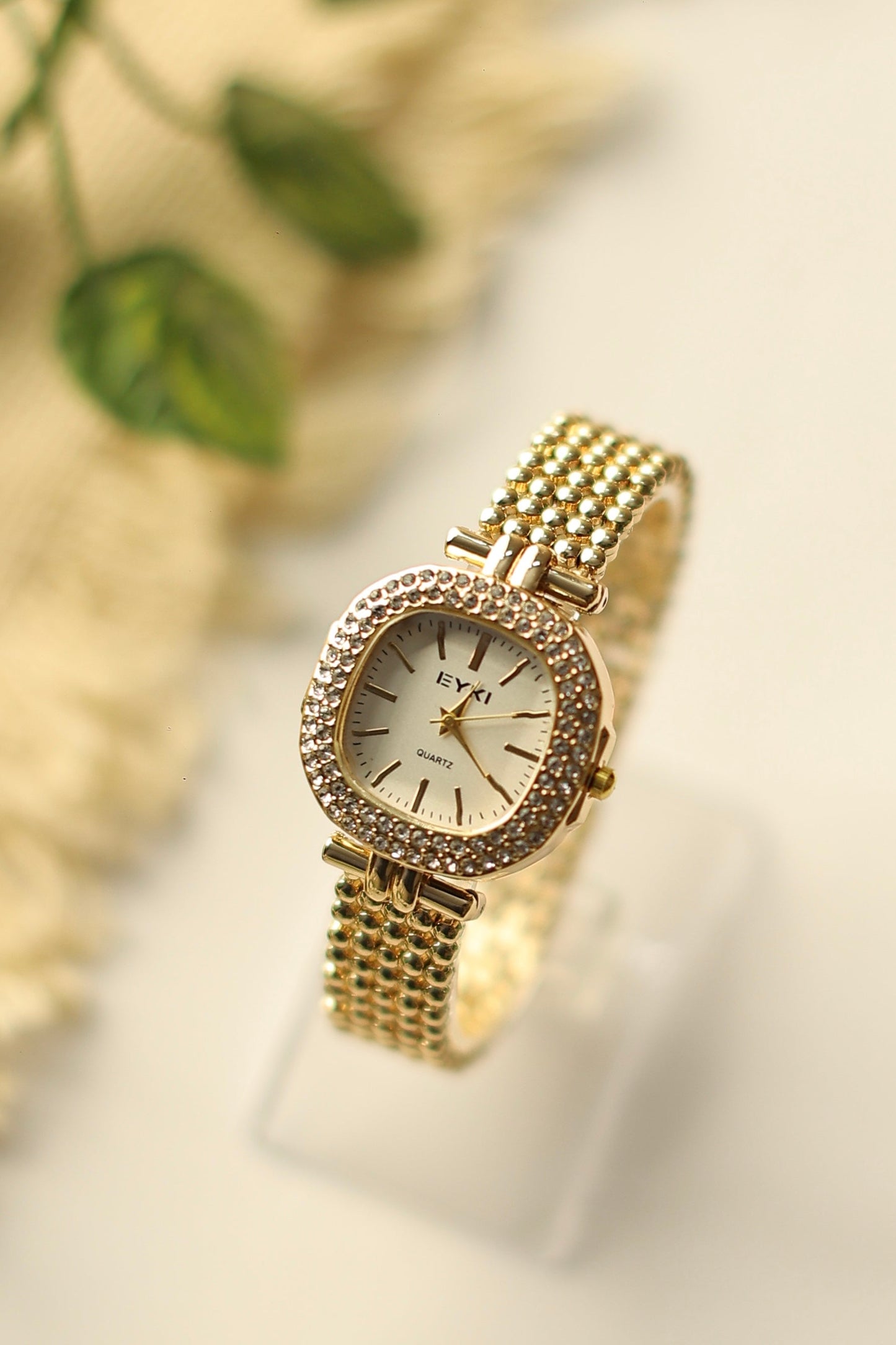 Patek Philippe Squared Stoned