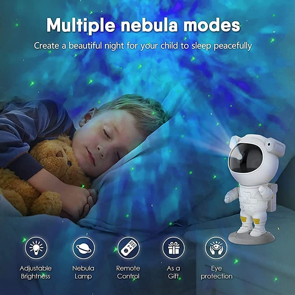 Astronaut Galaxy Nebula Light Projector