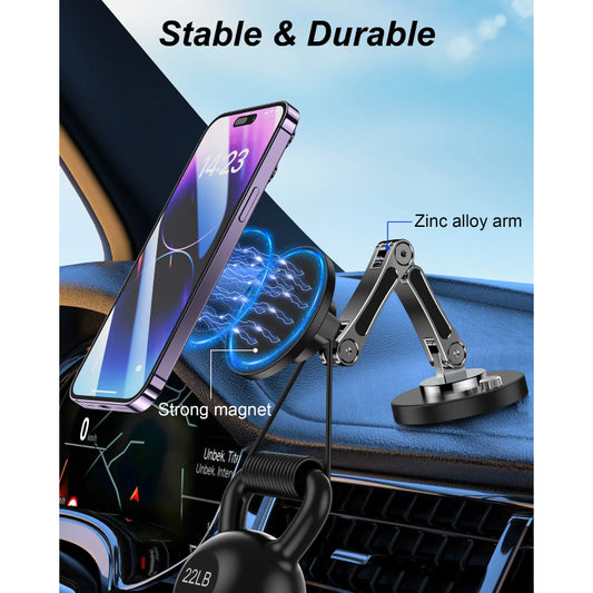 Compact Alloy Magnetic Phone Holder