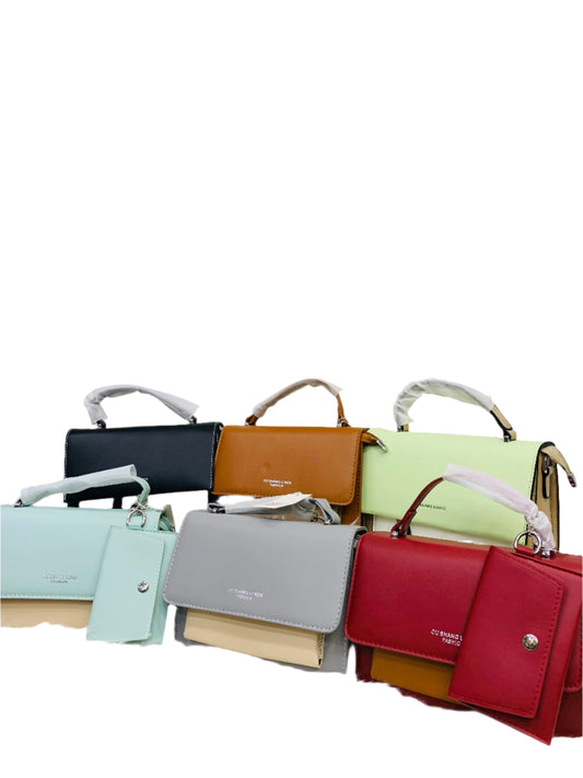 Two Tone Crossbody Bags