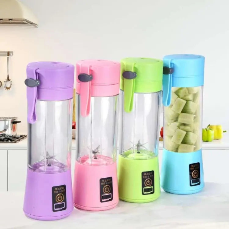 USB Rechargeable Juicer Blender 6 Blades Electric Blender